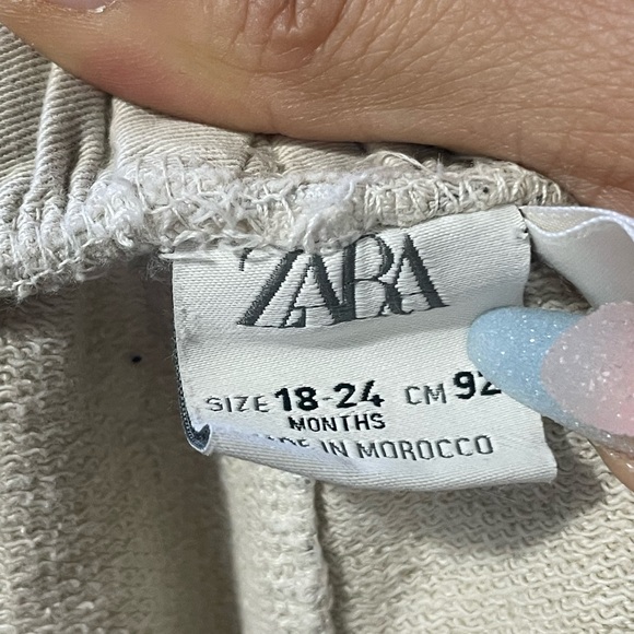 Zara Grid Toddler Pants - Picture 5 of 5